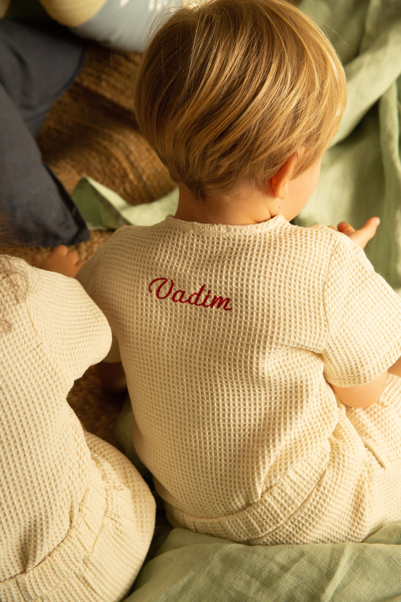 UNISEX waffle homewear