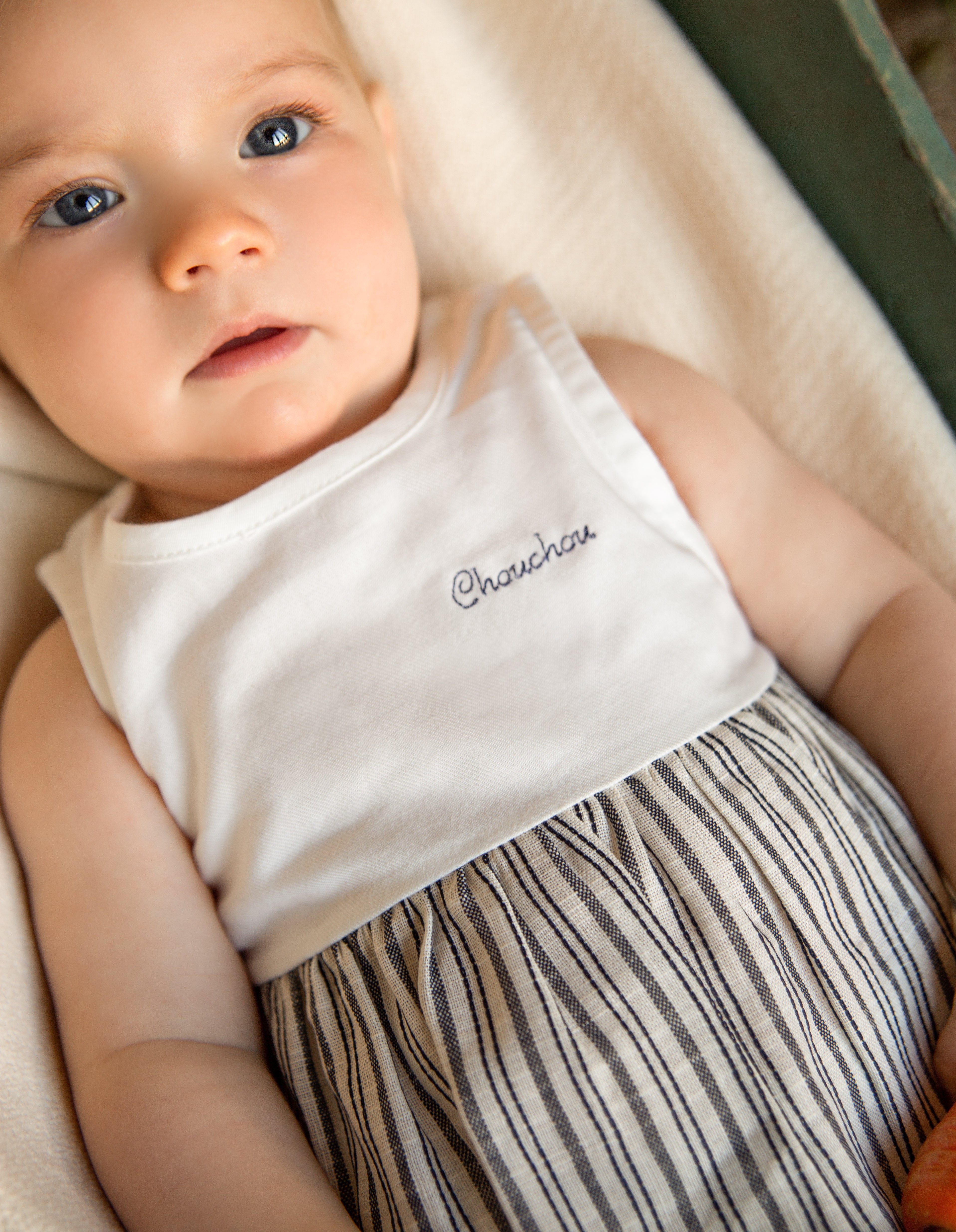 Navy stripes jumper