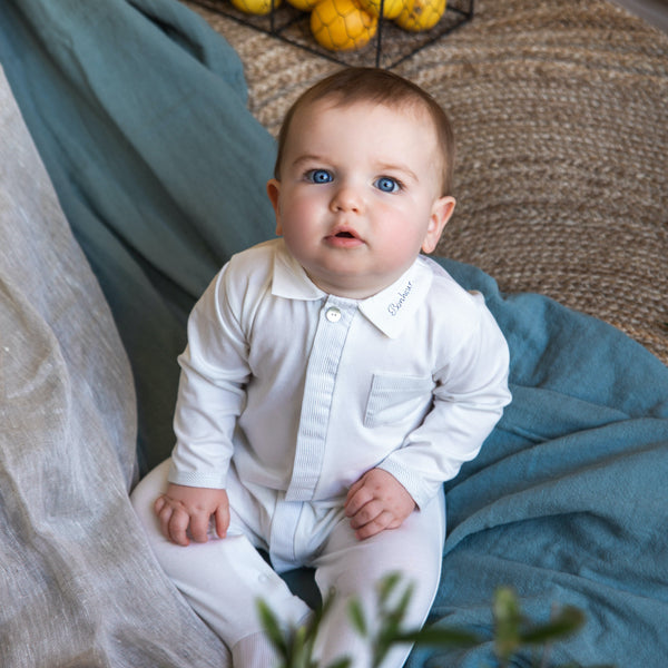 Pyjama naissance personnalisé - NKY - 1 mois