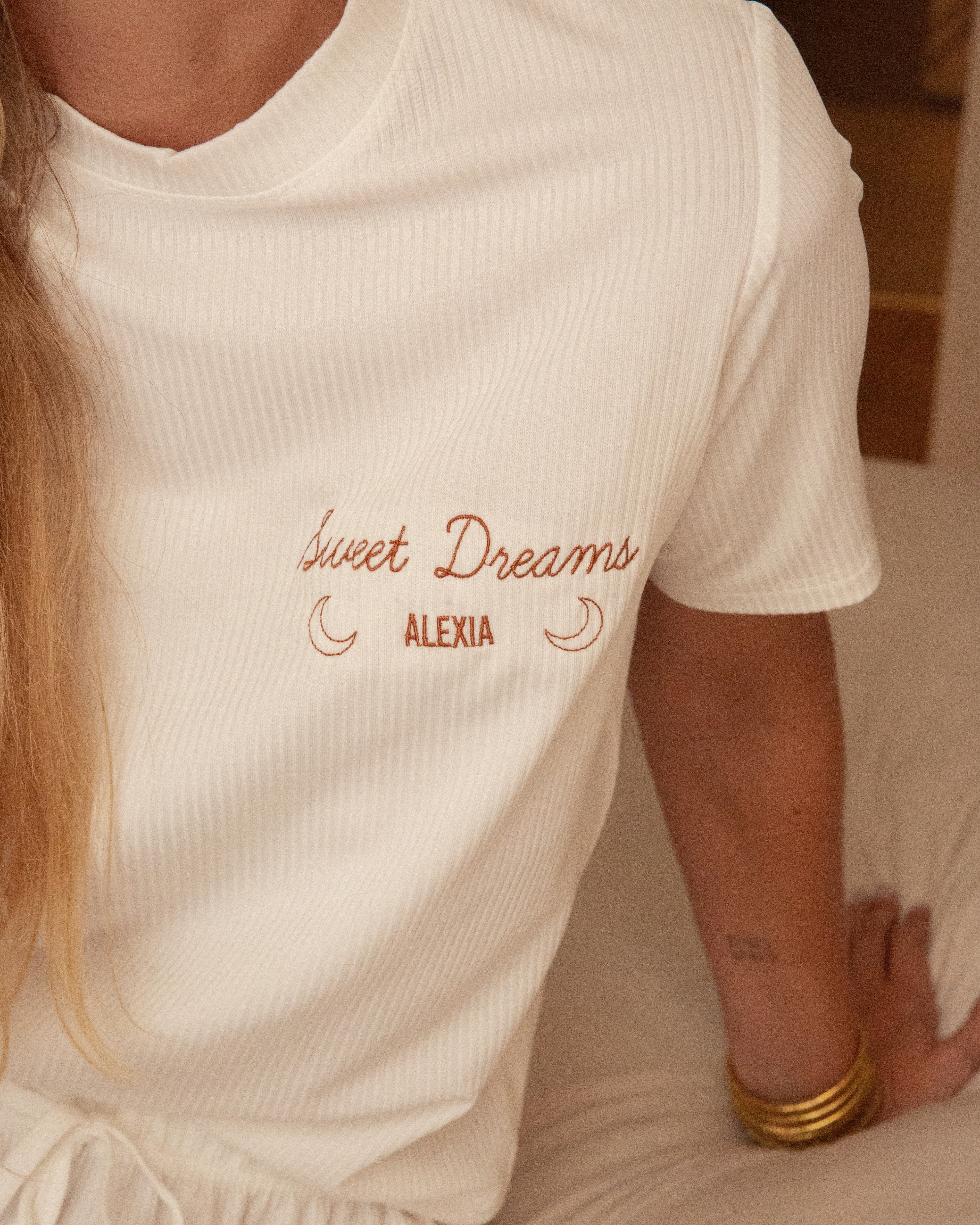 Breastfeeding pyjamas White