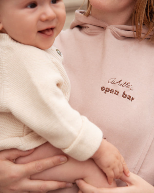 Customized OPEN BAR Breastfeeding Tshirt