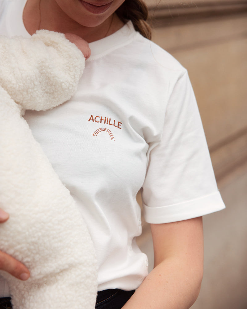 T-shirt ARC EN CIEL d'allaitement