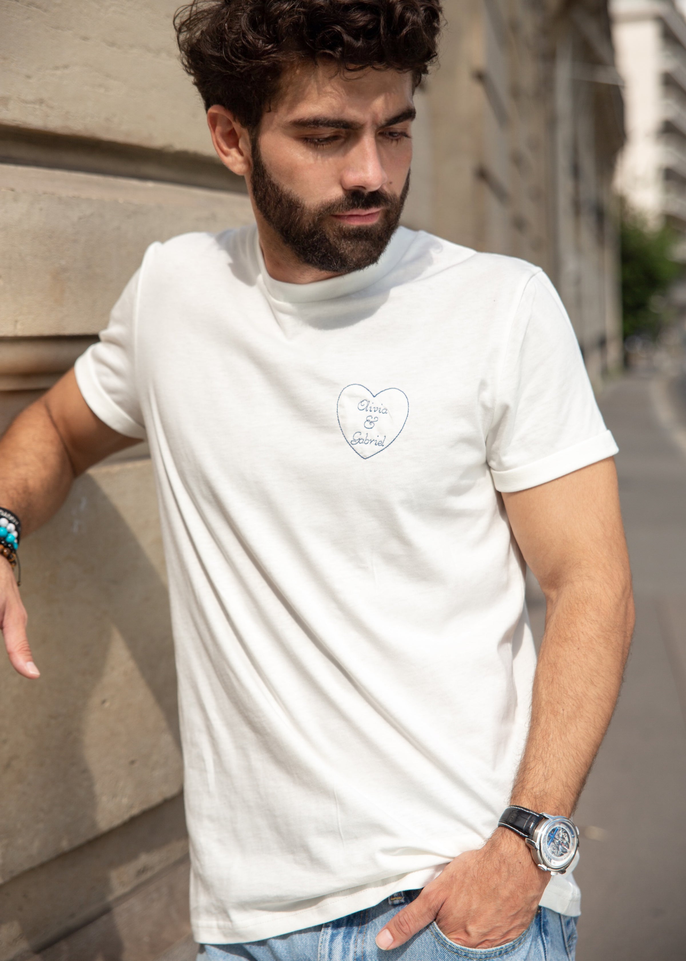 T-shirt COEUR À COEUR homme