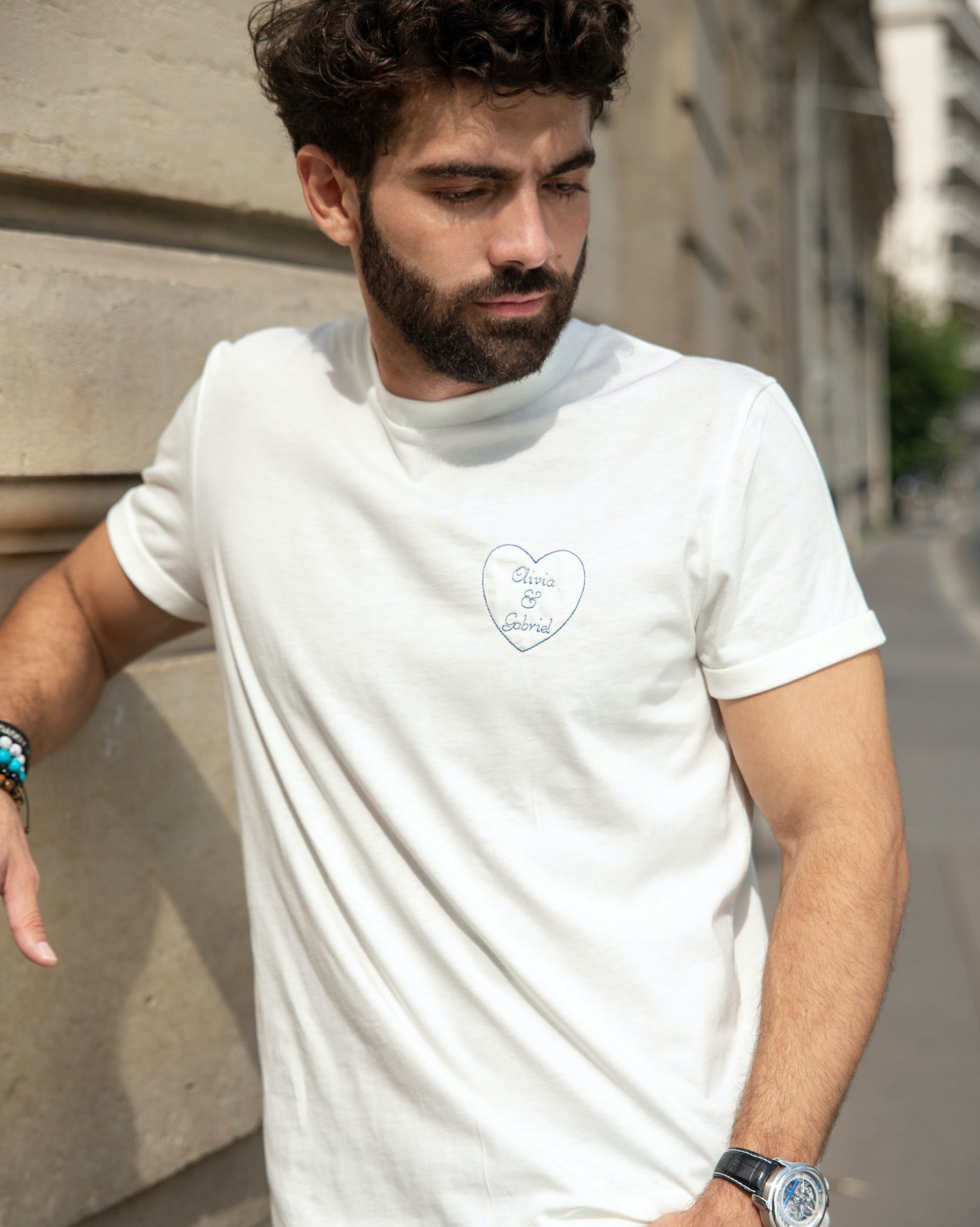 T-shirt COEUR À COEUR homme