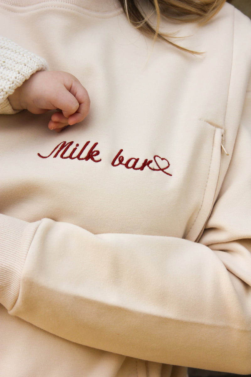 Customized Amore Breastfeeding sweatshirt 