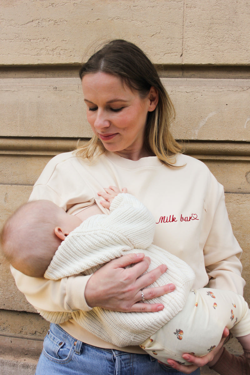 Customized Amore Breastfeeding sweatshirt 
