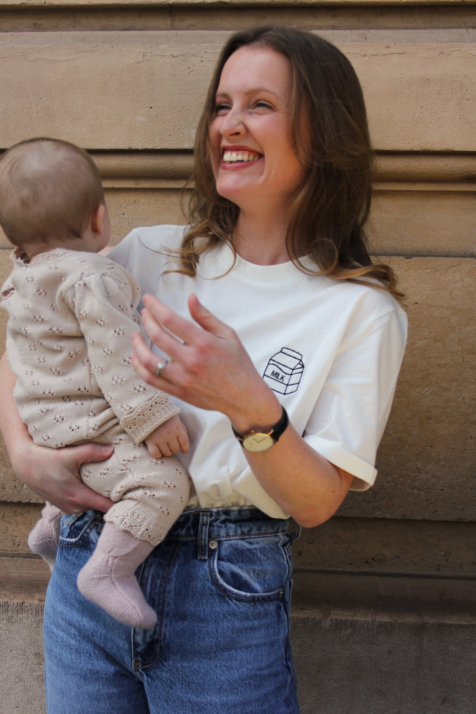 tshirt d'allaitement milk box