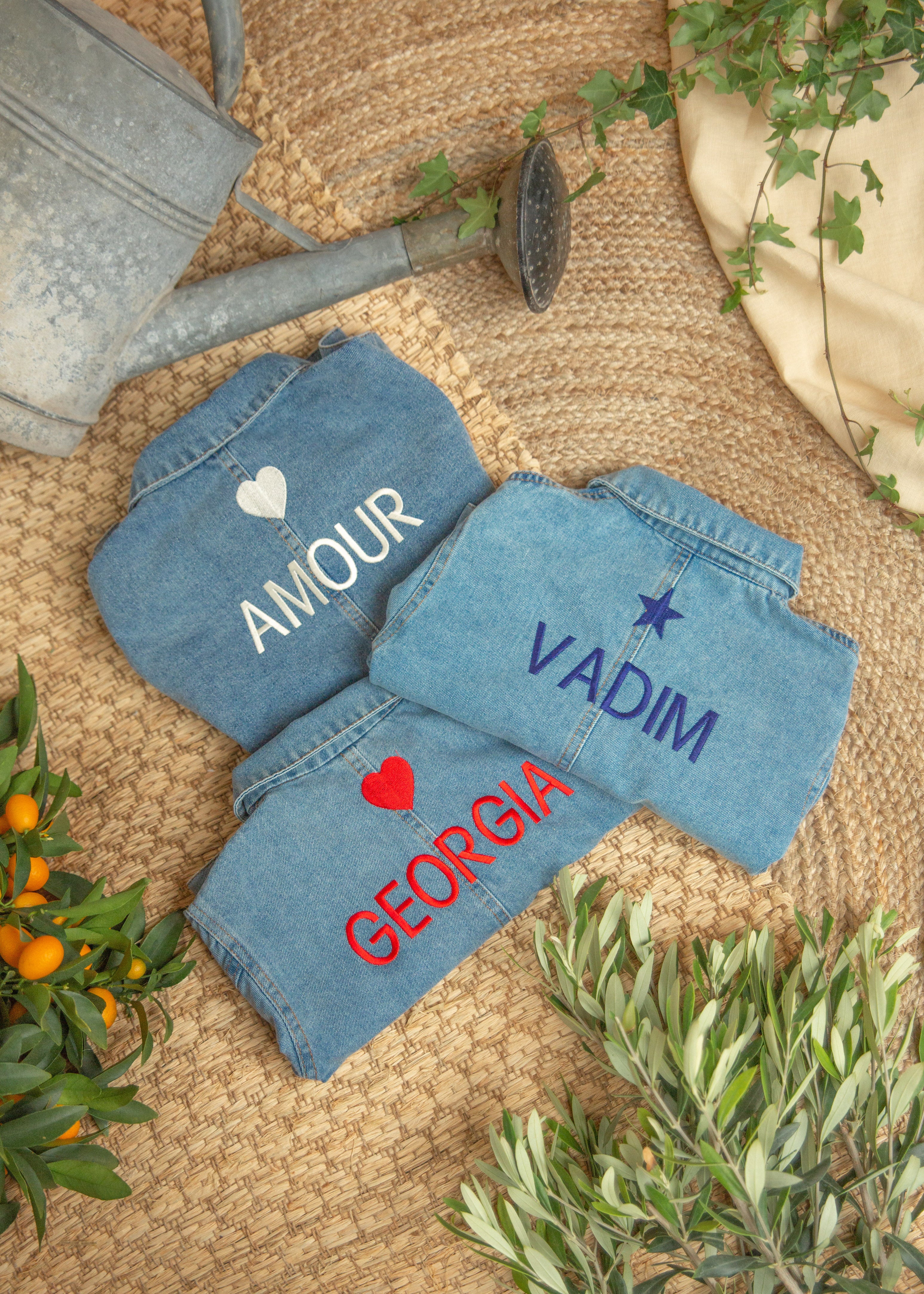 AMOUR Jean Jacket